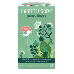 Absorbante Zilnice Curbate Natracare 30 buc