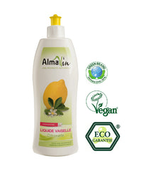 Detergent Lichid Vase Eco Lemongrass AlmaWin 500 ml