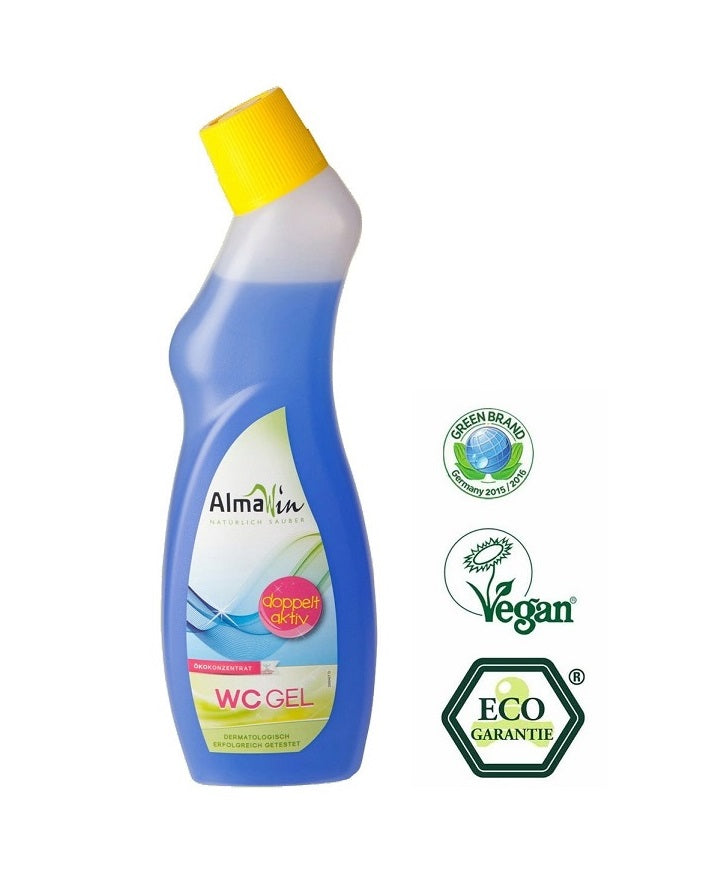 Gel Eco pentru Toaleta cu Dubla Actiune AlmaWin 750 ml