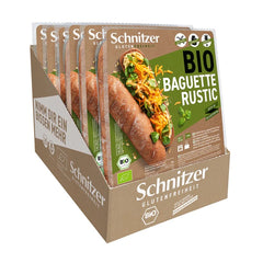 Bagheta Rustica Bio Fara Gluten Schnitzer 320 g