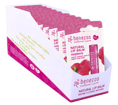 Balsam de Buze cu Unt de Shea si Zmeura Benecos 4,8 g