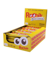 Baton Bio Raw cu Maca si Merisor Roobar 30 g