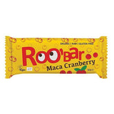 Baton Bio Raw cu Maca si Merisor Roobar 30 g