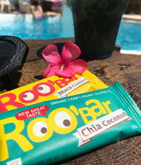 Baton Bio Raw cu Seminte de Chia si Cocos Roobar 30 g