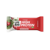 Baton Proteic Bio Vegan cu Capsuni Fara Gluten Lifefood 40 g