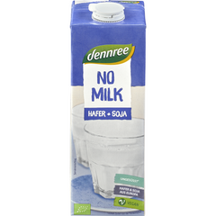 Bautura Vegetala Bio No Milk din Ovaz si Soia Dennree 1 l