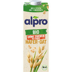 Bautura Vegetala Bio din Ovaz Fara Zahar Alpro 1 l