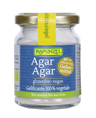 Bio Agar-Agar Praf Vegan Fara Gluten Rapunzel 60 g