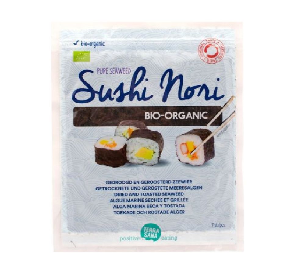Bio Alge Marine Sushi Nori Terrasana 17 g