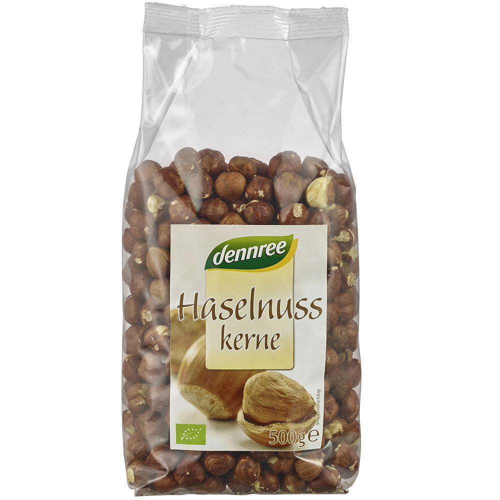 Alune de Padure Bio Intregi Dennree 500 g