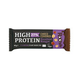 Bio Baton Proteic cu Nougat de Alune Invelit in Ciocolata Vegan Fara Gluten Roobar 40 g