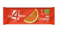 Bio Baton Portocala si Chia Raw Go4 25 g