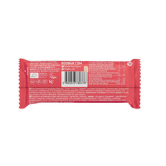 Bio Baton cu Capsuni si Glazura Roz Vegan Fara Gluten Roobar 30 g