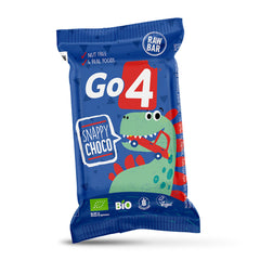 Bio Baton pentru copii Snappy Choco Raw Vegan Fara Gluten Go4 20 g