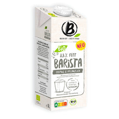 Bio Bautura Barista din Soia si Ovaz 3,8 % Fara Gluten Berief 1 l