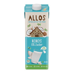 Bio Bautura Vegetala de Cocos Fara Gluten Allos 1 l