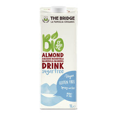Bio Bautura de Migdale 3 % Fara Zahar Fara Gluten The Bridge 1 l