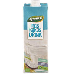 Bio Bautura de Orez cu Cocos Dennree 1 l