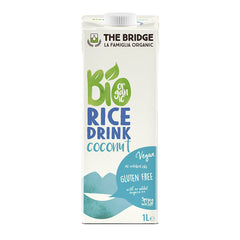 Bio Bautura de Orez cu Cocos Fara Gluten The Bridge 1 l