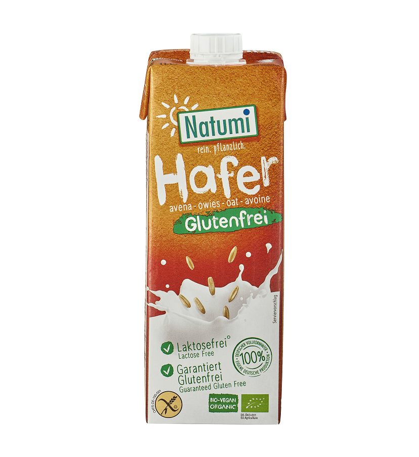 Bautura de Ovaz Bio Fara Gluten Natumi 1 l