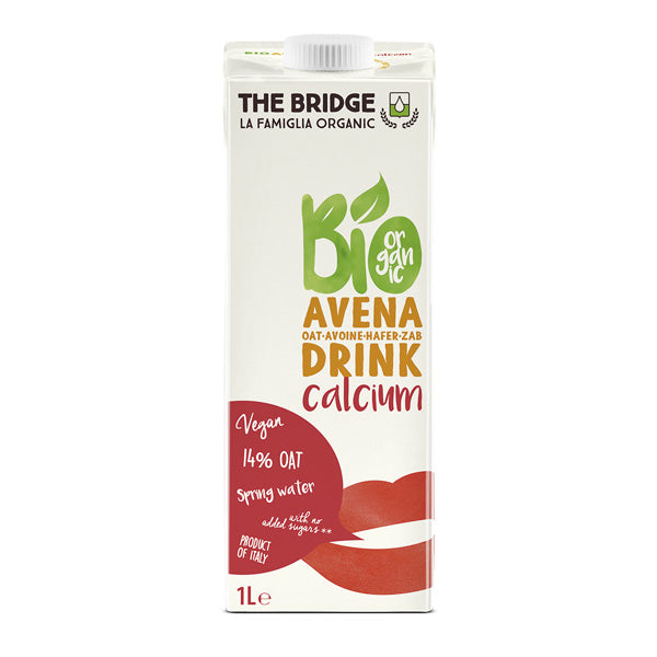 Bio Bautura de Ovaz cu Calciu Fara Gluten The Bridge 1 l