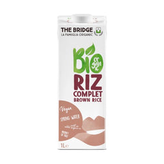 Bautura din Orez Brun Integral Fara Gluten Bio The Bridge 1 l