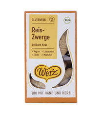 Biscuiti din Orez Integral Bio Vegan Fara Gluten Werz 125 g