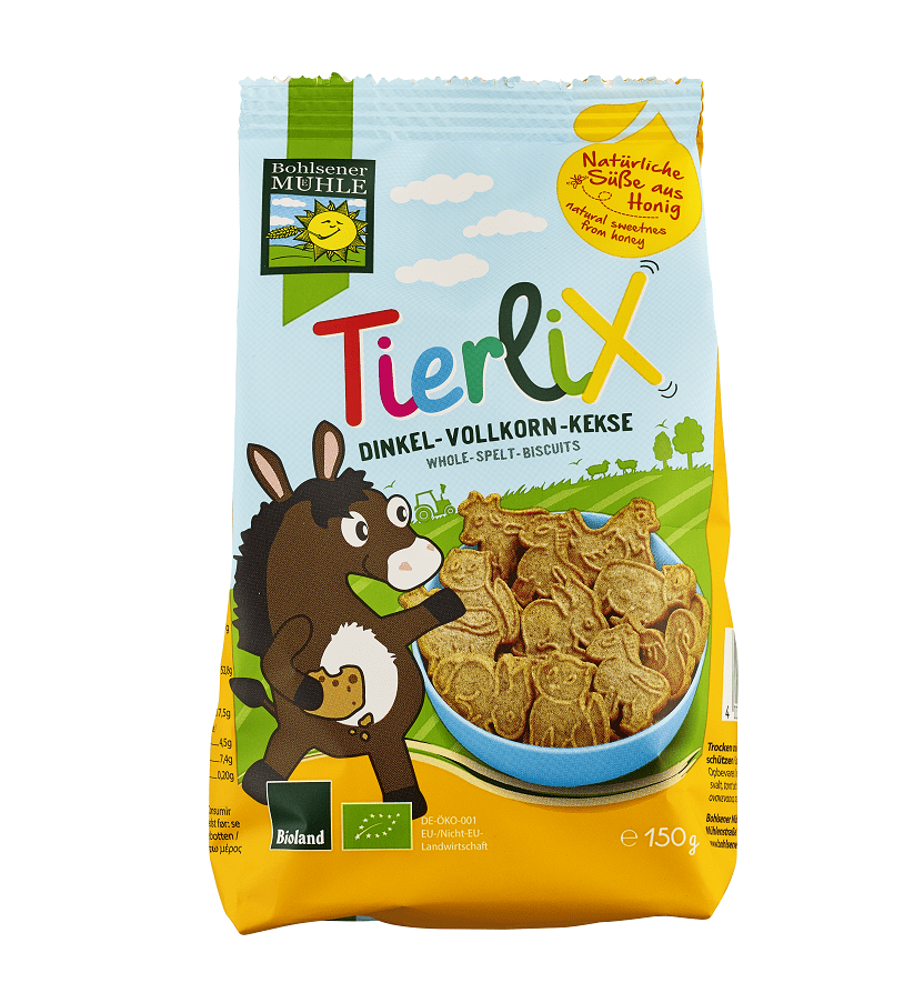 Bio Biscuiti Tierlix din Spelta Bohlsener Muhle 150 g
