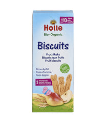 Bio Biscuiti cu Mere si Pere 10 luni+ Holle 5 x 25 g