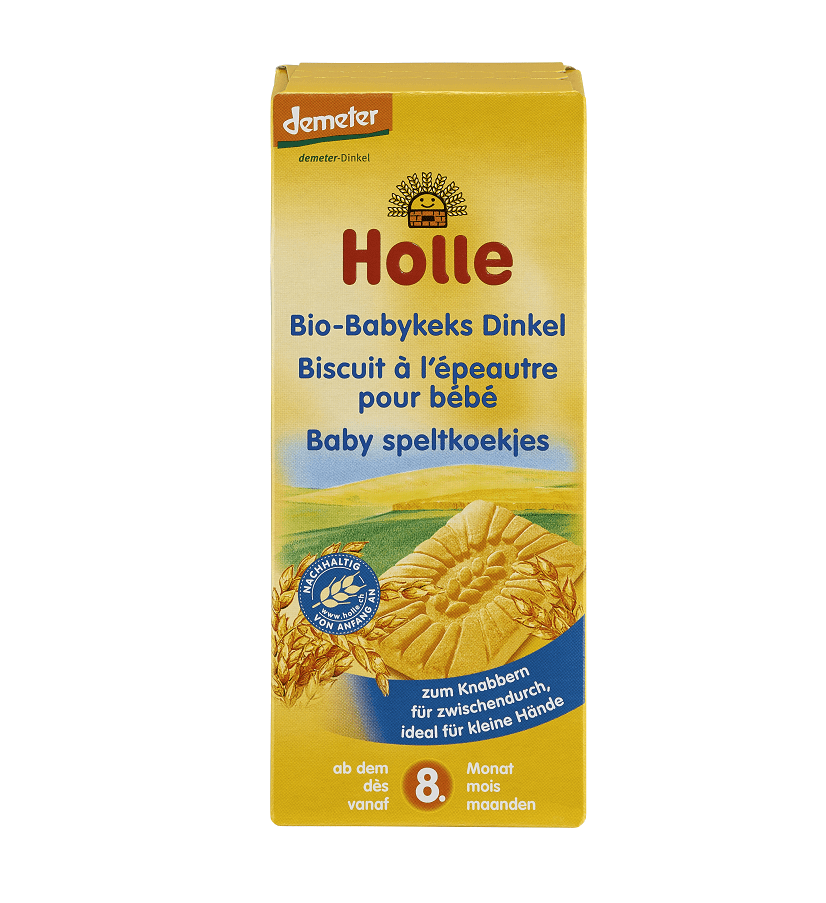 Bio Biscuiti din Grau Spelta 8 luni+ Holle 150 g