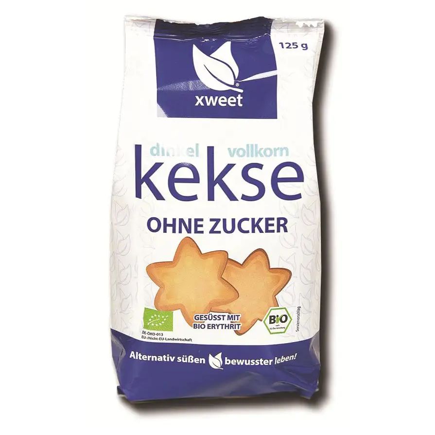 Bio Biscuiti din Spelta Integrala Fara Zahar Xweet 125g