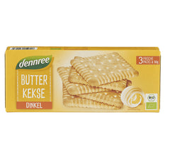 Biscuiti Bio din Spelta cu Unt Dennree 3 x 50 g 150 g