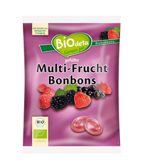 Bio Bomboane cu Fructe de Padure Biodeta 75 g