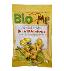 Bio Bomboane cu Ghimbir BIO loves Me 75 g