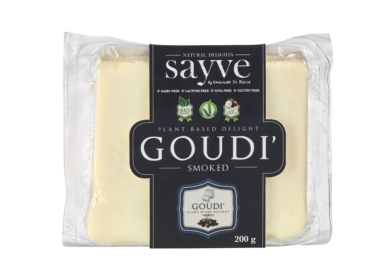 Bio Branza Afumata Vegana Fara Gluten Goudi Sayve 200 g