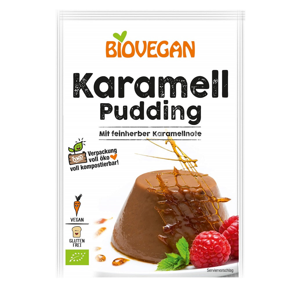 Bio Budinca cu Caramel Fara Gluten Biovegan 49 g