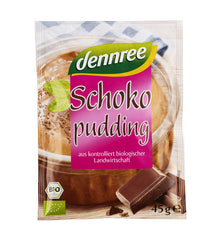 Budinca Bio de Ciocolata Dennree 3 x 45 g 135 g