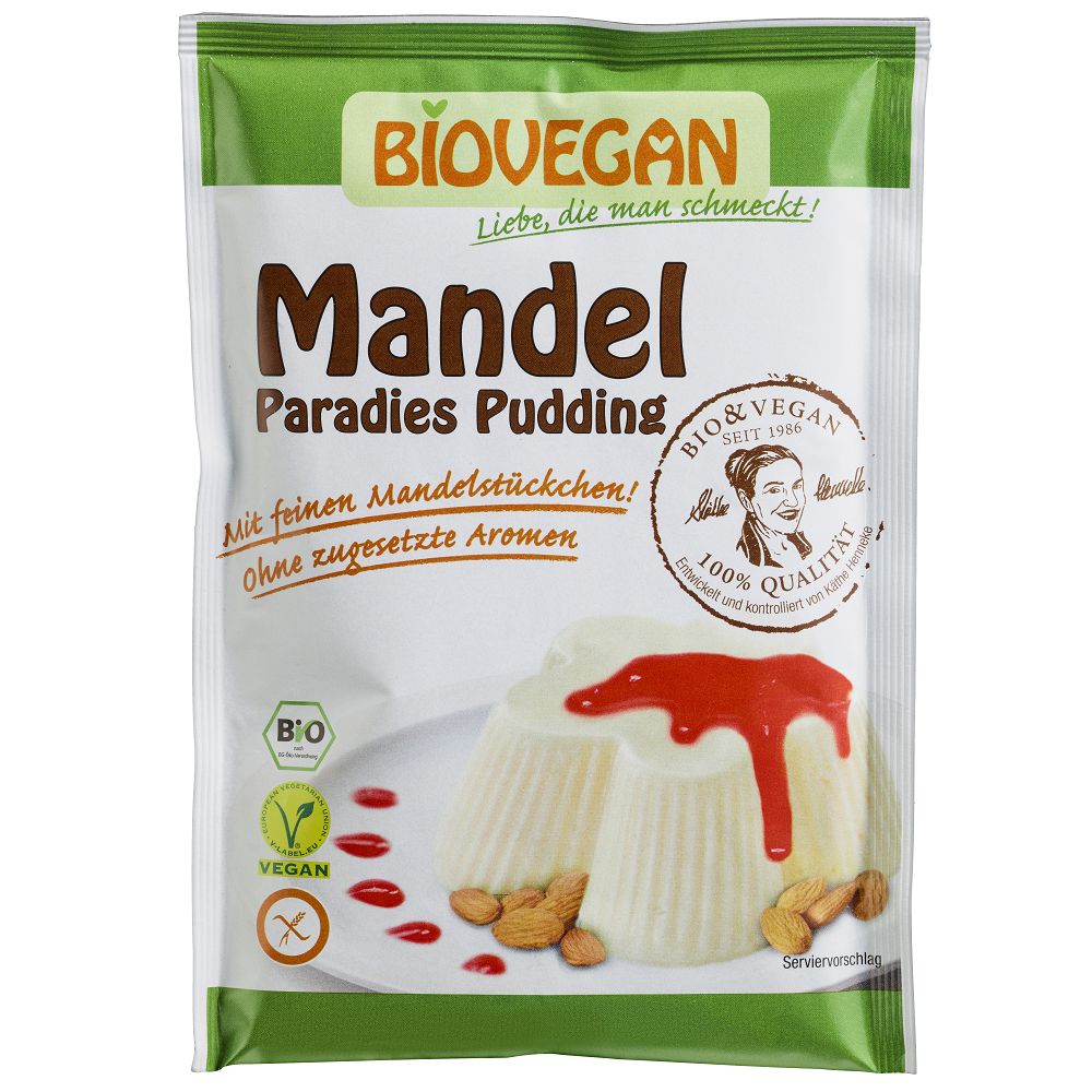 Bio Budinca de Migdale Fara Gluten Biovegan 49 g