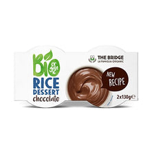 Bio Budinca de Orez cu Cacao Fara Gluten The Bridge 2 x 130 g