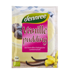 Budinca de Vanilie Bio Dennree 3 x 45 g 135 g