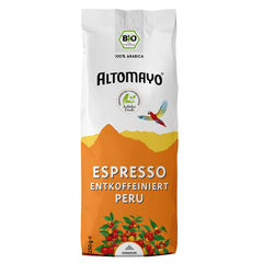 Bio Cafea Espresso Decofeinizata 100% Arabica Altomayo 250 g