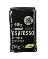 Cafea Bio Espresso Macinata Dennree 250 g