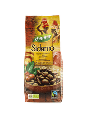 Cafea Bio Prajita Macinata Sidamo Dennree 250 g