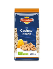 Bio Caju Crud Intreg Morgenland 200 g