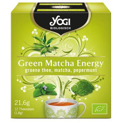 Bio Ceai Green Matcha Energy Yogi Tea 21,6 g