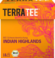 Bio Ceai Indian Highlands Terra Tee 18 Pliculete x 2 g