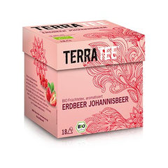 Bio Ceai de Coacaze si Capsuni Terra Tee 18 Pliculete x 2,5 g