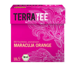 Bio Ceai de Maracuja si Portocala Terra Tee 18 Pliculete x 2,5 g