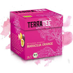 Bio Ceai de Maracuja si Portocala Terra Tee 18 Pliculete x 2,5 g