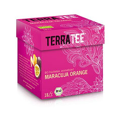 Bio Ceai de Maracuja si Portocala Terra Tee 18 Pliculete x 2,5 g